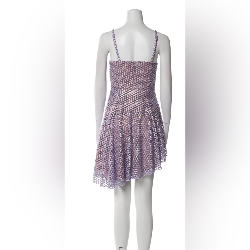 Fleur du Mal Purple Mini Dress - Picture 3 of 9